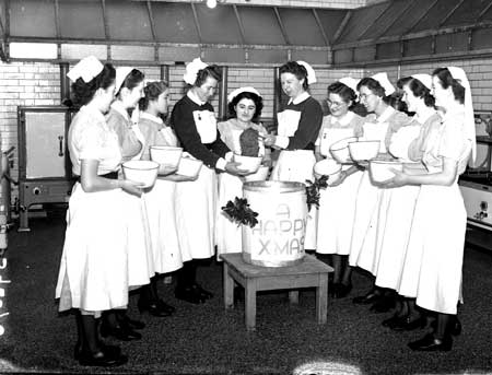 Comfort food Bedford Hospital Nurses 1949